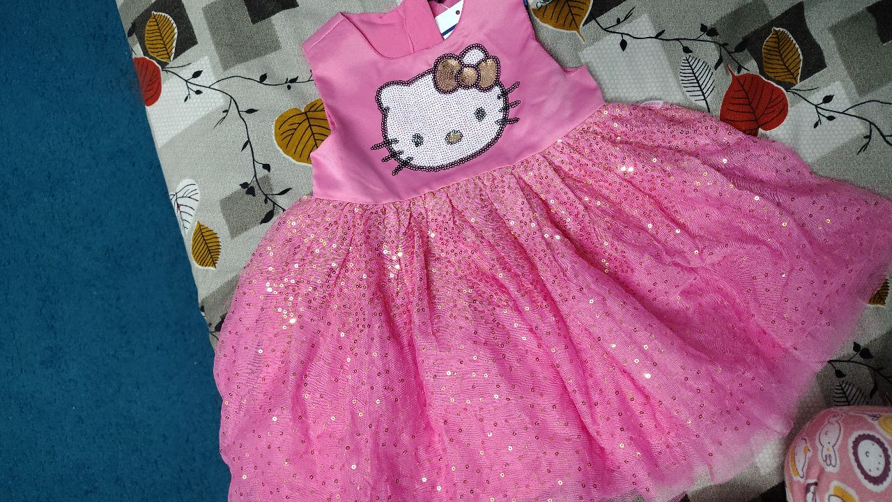 macys dress for party Kitty Cuteness Dress – Tilsim By Sagarika main image 0