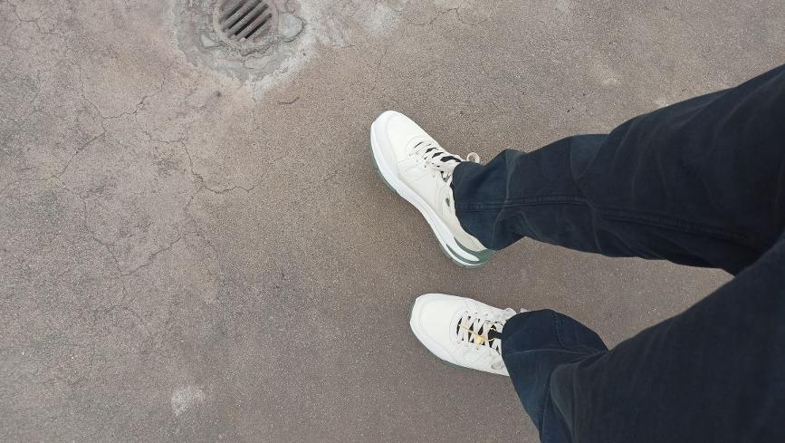 Ajio Mens Tan Athletic Shoes Buy White Beige Sneakers For Men